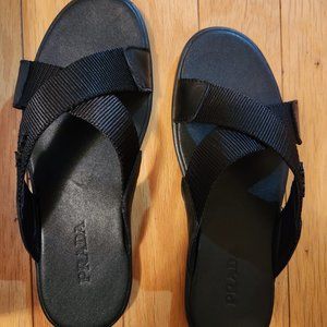 EUC Mens Prada slides size 43